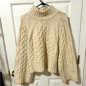 Express Cable Knit Sweater M